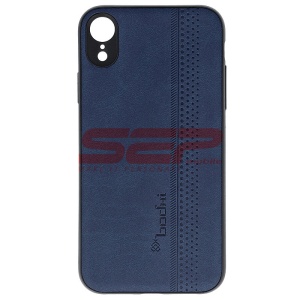 Husa TPU Leather bodhi. Apple iPhone XR Dark Blue - Img 4