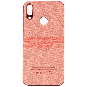 Husa TPU Leather Denim Huawei Y7 Prime 2019 / Y7 2019 Rose Gold - Img 1