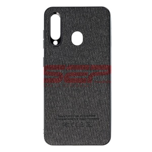 Husa TPU Leather Denim Samsung Galaxy A60 Black - Img 1