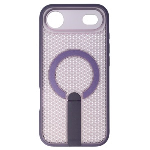 Husa TPU+PC 3D Grid Apple iPhone 17 Air Purple