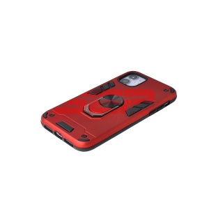 Husa TPU+PC Armor Ring Case Apple iPhone 12 mini Red - Img 4