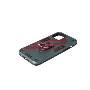 Husa TPU+PC Armor Ring Case Huawei P40 Lite 5G / nova 7 SE Midnight Green - Img 2