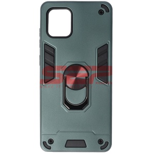 Husa TPU+PC Armor Ring Case Samsung Galaxy Note 10 Lite Midnight Green - Img 1
