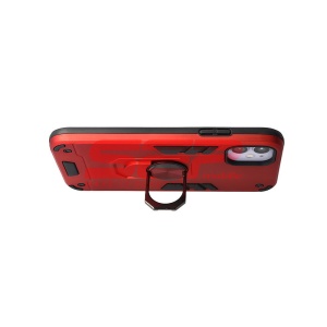 Husa TPU+PC Armor Ring Case Samsung Galaxy S20 Red - Img 3