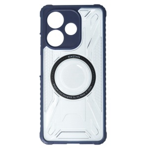 Husa TPU+PC Geometric Oppo A5 Pro 5G Blue - Img 2