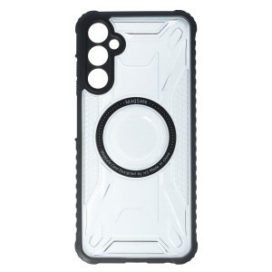 Husa TPU+PC Geometric Samsung Galaxy A05s Black - Img 2