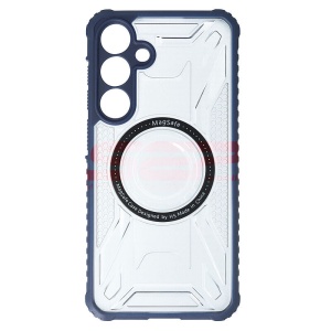 Husa TPU+PC Geometric Samsung Galaxy S25 Plus Blue - Img 2