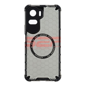 Husa TPU+PC Honeycomb Magsafe Honor 90 Lite Black - Img 1