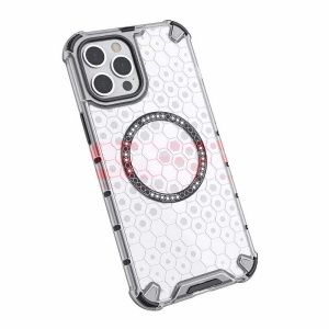 Husa TPU+PC Honeycomb Magsafe Samsung Galaxy A54 Clear - Img 2