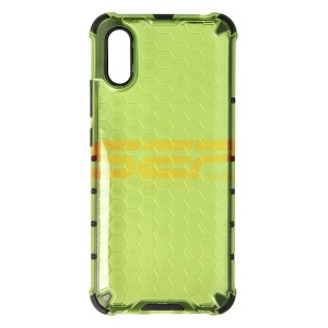Husa TPU+PC Honeycomb Xiaomi Redmi 9A Green - Img 1