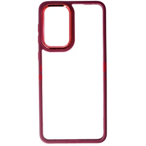 Husa TPU+PC Shell Clear Cover Samsung Galaxy A33 5G Burgundy - Img 2