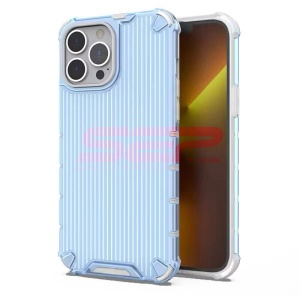 Husa TPU+PC Stripes Apple iPhone 12 Blue