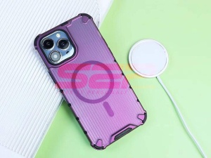 Husa TPU+PC Waves Apple iPhone 14 Purple - Img 3