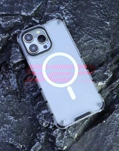 Husa TPU+PC Waves Apple iPhone 15 Pro Clear - Img 4
