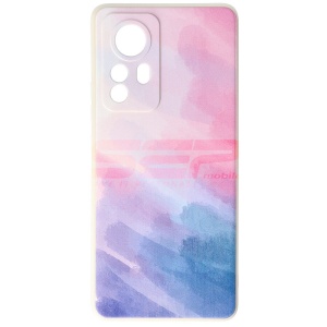 Husa TPU Water Print Xiaomi 12 Pro 5G Purple