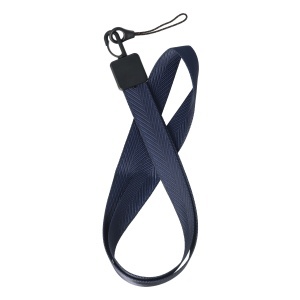 Snur textil Lines pentru telefon mobil Navy - Img 2