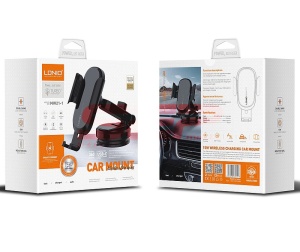 Suport auto cu incarcare wireless LDNIO 15W pentru bord masina MW21-1 - Img 5