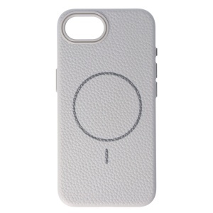Toc Luxury Leather Magsafe Apple iPhone 16e Grey