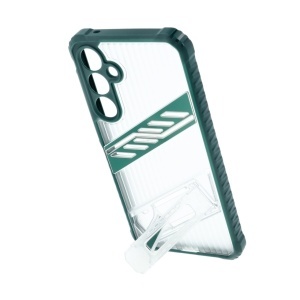 Toc TPU+PC Kickstand Samsung Galaxy S25 Edge Green - Img 4
