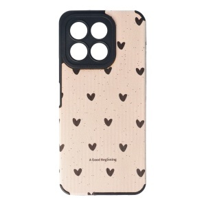 Toc TPU Softline Honor X6b Pink Heartbeat - Img 1