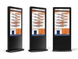 ALLSEE Display tip totem cu touch screen infrarosu (50") - Img 2