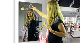 ALLSEE Display touch screen PCAP cu finisaj oglinda 50" - Img 2