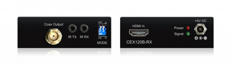 BLUSTREAM CEX120B-KIT Set extender HDMI over COAXIAL (120m @ 1080p, IR) - Img 2