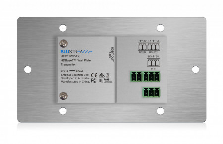 BLUSTREAM HEX11WP-TX Transmitter HDBaseT (HDMI, 40m @ 1080p, 100m @4K), RS232, IR, EDID - Img 2