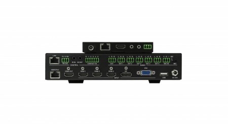 ECLER VEO-SWM45 Switch prezentare 4K 5x1 cu extender HDBaseT - Img 2