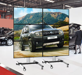 ALLMOUNTS Suport de podea mobil extensibil pentru videowall 1x3 - Img 4