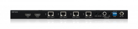 BLUSTREAM HSP14CS Splitter 1x4 HDBaseT CSC (HDMI, 70m @ 1080p, 40m @4K 60Hz 4:4:4), IR, PoH, de-embdder - Img 2