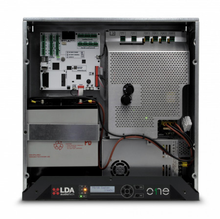 LDA Audio Tech ONE-500 Unitate centrala sistem de evacuare si adresare publica compact EN54-16/EN54-4 - Img 5
