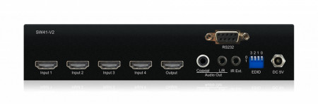 BLUSTREAM SW41AB-V2 Switcher HDMI 4x1 (4K, HDMI 2.0, HDCP 2.2, EDID, audio de-embedder) - Img 2