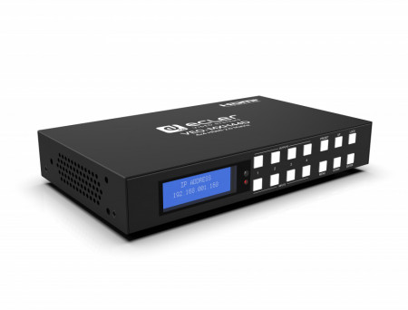 ECLER VEO-MXH44D Matrice video HDMI 4x4 cu extractoare audio si display - Img 2