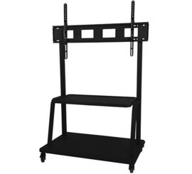 ALLMOUNTS Suport de podea mobil cu polita AV - Img 2