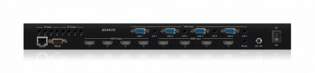 BLUSTREAM MX44VW Matrice video HDMI/VGA 4x4 (4K, seamless, videowall, multi-viewer, HDR, TCP/IP, IR) - Img 2
