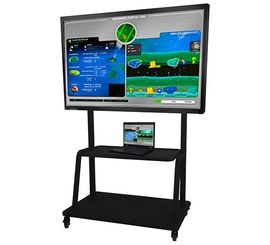 ALLMOUNTS Suport de podea mobil cu polita AV - Img 3