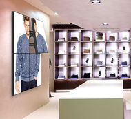ALLMOUNTS Suport de perete pop-out portrait pentru videowall