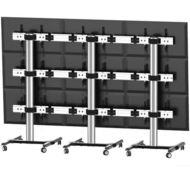 ALLMOUNTS Suport de podea mobil pentru videowall 3x3
