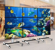 ALLMOUNTS Suport de podea mobil pentru videowall 3x3