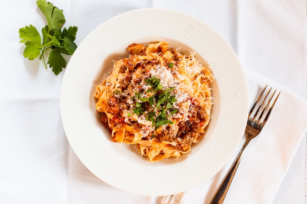 Rețetă Tagliatelle cu ragu alla bolognese
