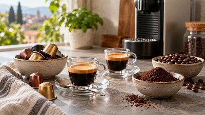 Capsule compatibile Nespresso sau cafea măcinată: ce alegi pentru aparatul tău