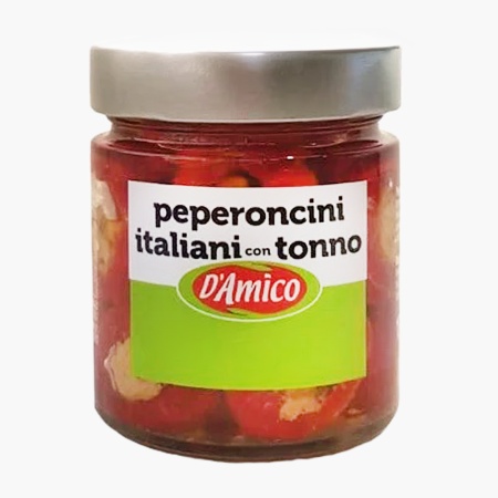 Ardei umpluti cu ton D'Amico 190g