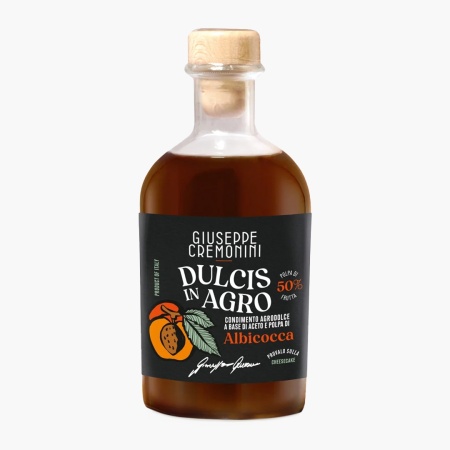 Condiment pe baza de otet balsamic si caise Dulcis in Agro, Giuseppe Cremonini, 250ml - Img 1