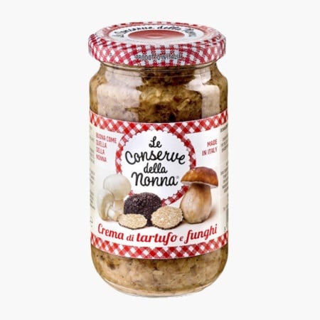 Crema tartinabila cu trufe negre si ciuperci porcini, 190g Le Conserve Della Nonna