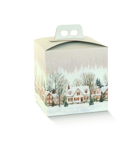 Cutie cadou Christmas Village 21*21*21