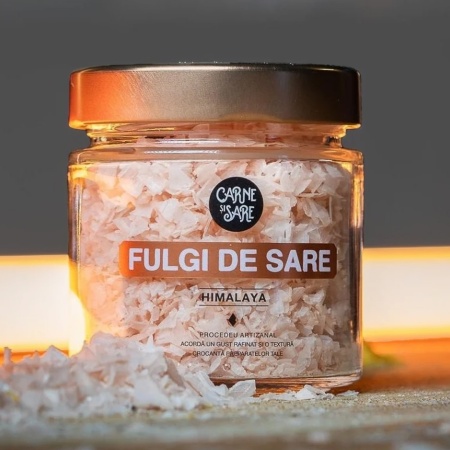 Fulgi de sare naturala de Himalaya 110g