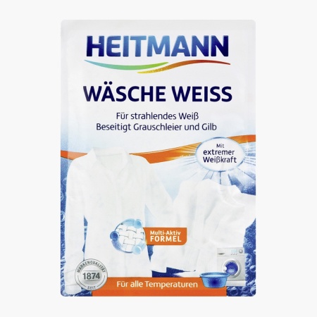 Inalbitor pentru rufe albe Heitmann 50 g - Img 1