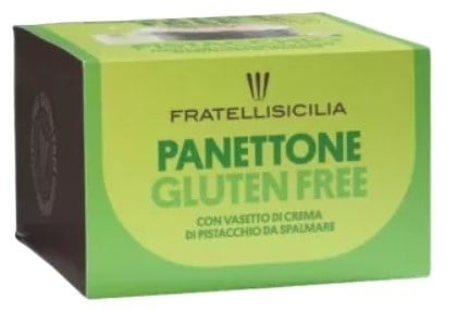 Panettone Fratelli cu fistic si crema de fistic, fara gluten, 500g