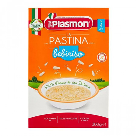 Paste Bebiriso pentru bebelusi de la 4 luni, 300g Plasmon
